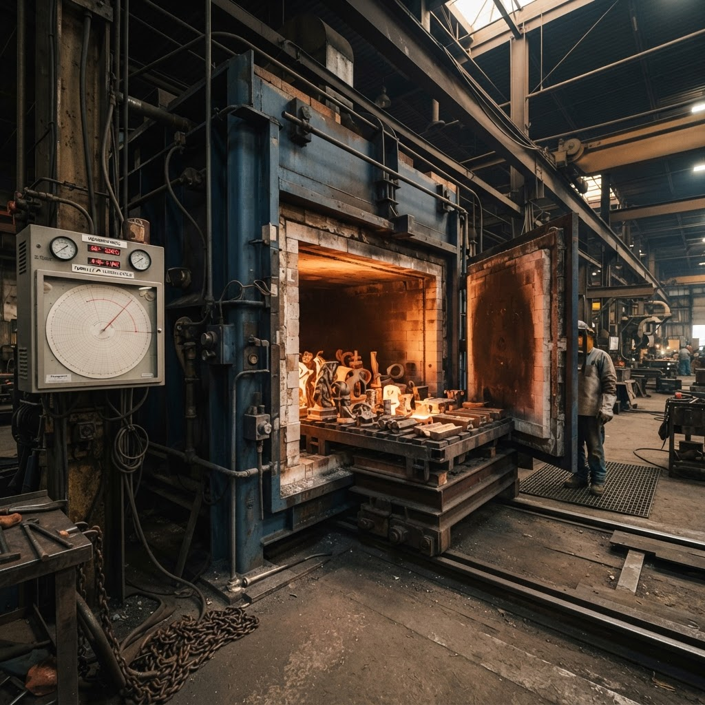 Temper annealing at Ironbound Castings